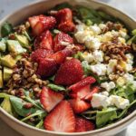 Strawberry Crunch Salad Champagne