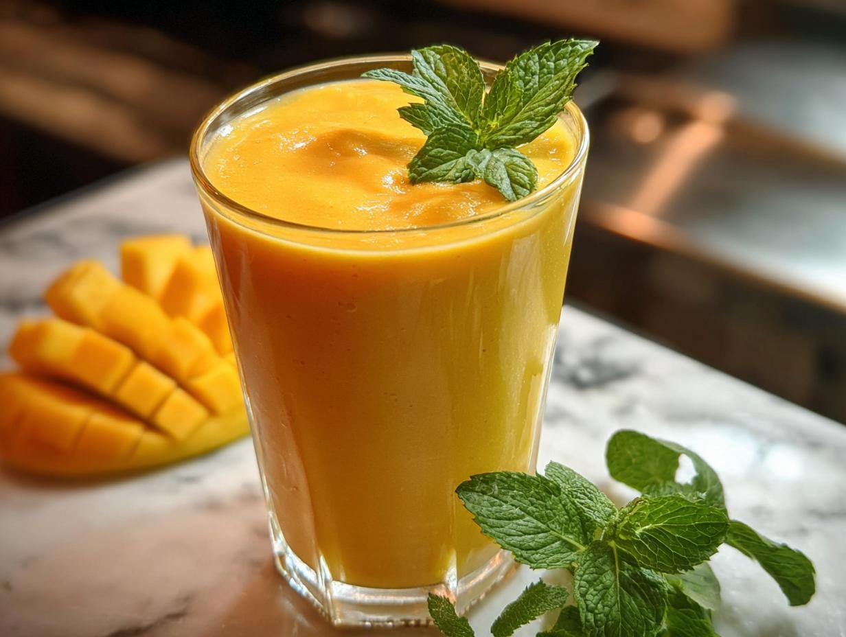 Tropical Mango Banana Smoothie
