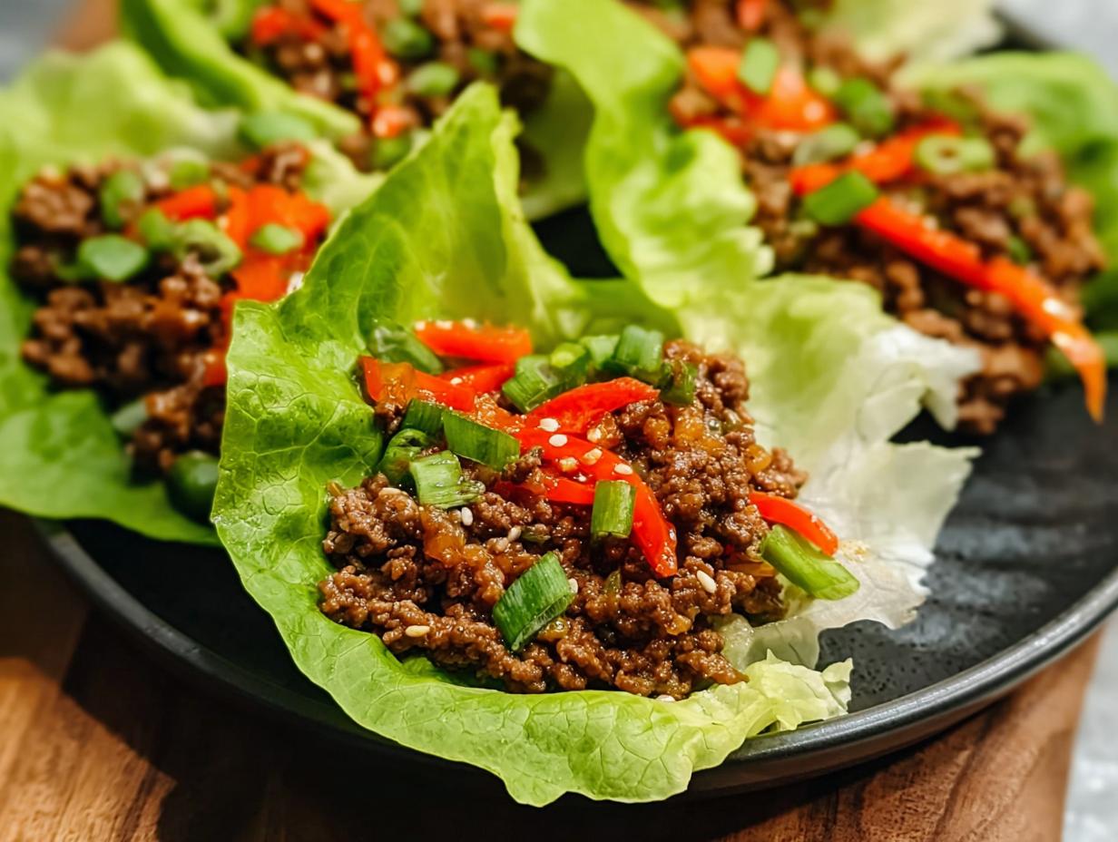 Asian Style Ground Beef