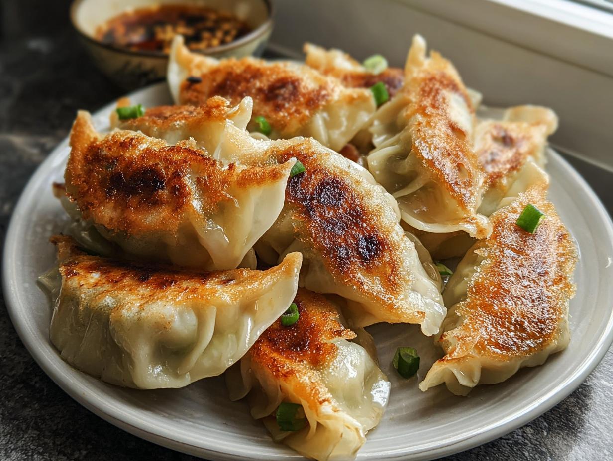 Prawn Gyoza Pan Fried