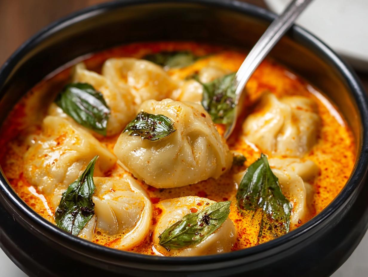 Soup Dumplings Thai Red