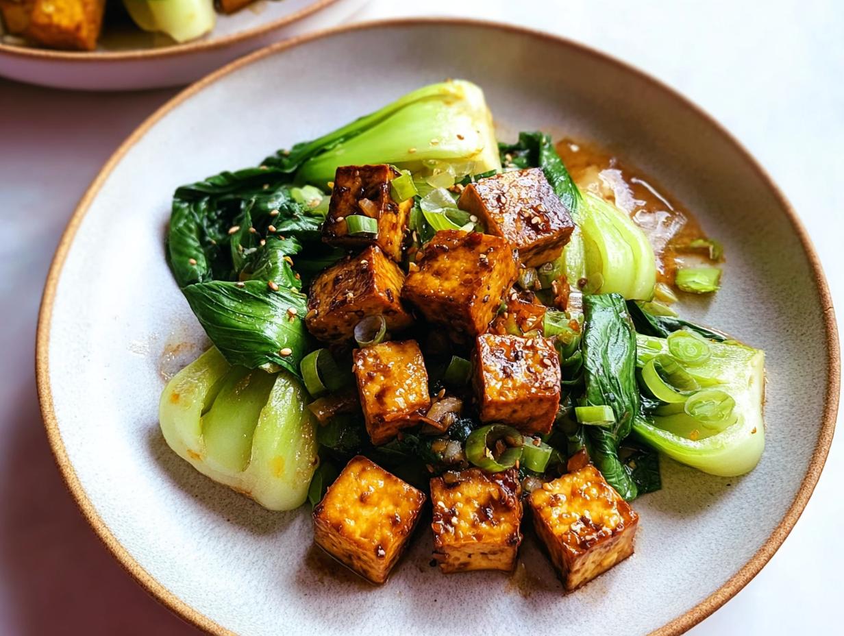 Tofu Bok Choy Stir
