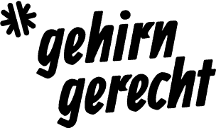 Logo Gehirngerecht: Verlinkt zur Startseite.