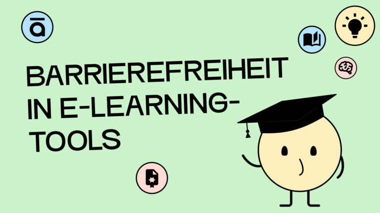 Ein gelber Kreis mit Doktorgut.