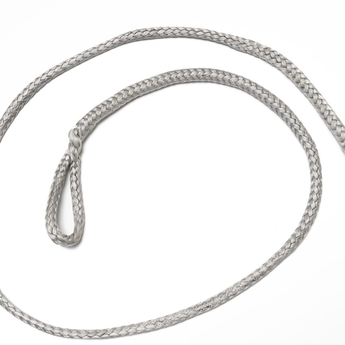 Augspleiß mit zurückgeschobenem und vernähtem Mantel – Schutz der Leine bei blankem Dyneema-Auge von GEILE SEILE
