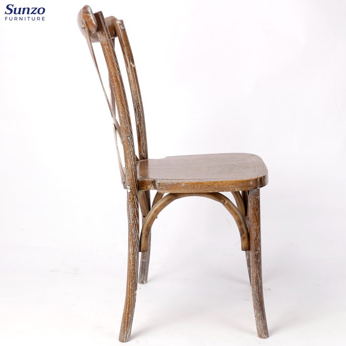 Vintage wooden chair for classic furniture decor and comfort.