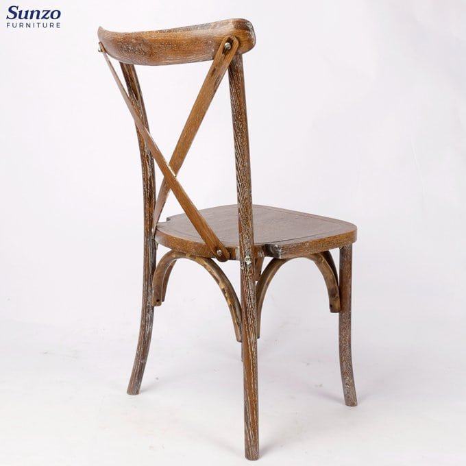 Vintage wooden dining chair for classic home decor and comfort.