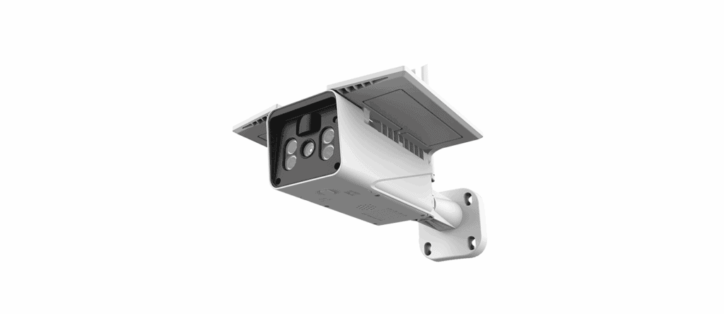 Brilliant Lighting – White Smart Wi-Fi Trident Solar Camera