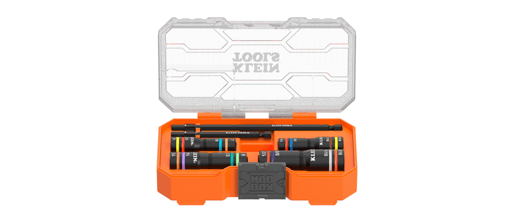 High-quality gemstone drill bits in an orange case for jewelry making and gemstone cutting.