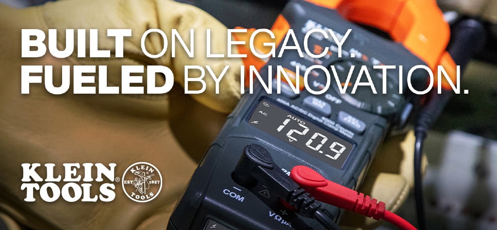 High-precision digital multimeter measuring electrical voltage with test leads in use.