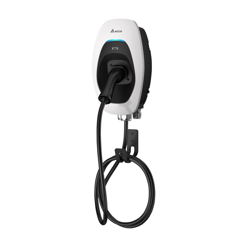 ChargePoint electric vehicle charger for home use, fast and reliable EV charging station.