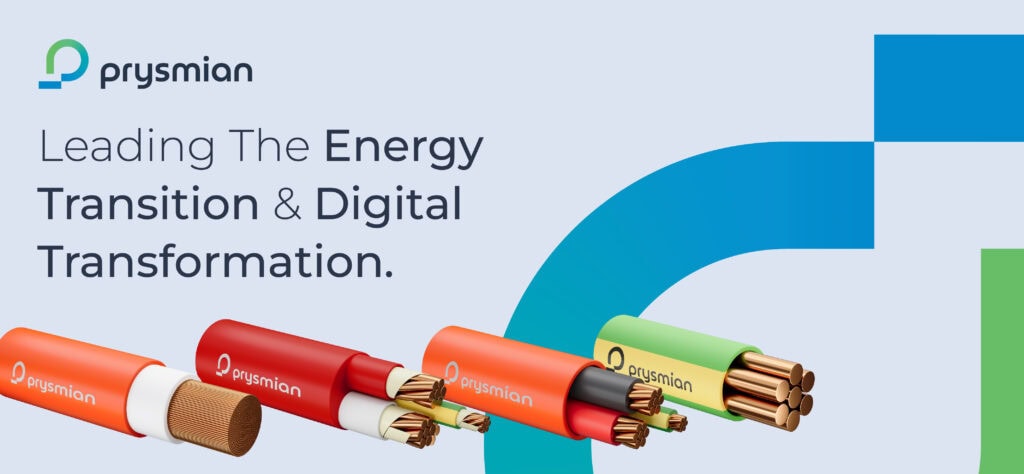 High-quality Prysmian electrical cables for energy and digital transformation in Australia.
