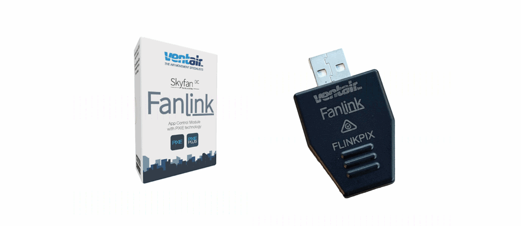 USB Wi-Fi adapter for enhanced wireless connectivity, compatible with Skyfan FanLink devices.