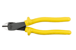Cutting pliers with yellow handles for electrical and craft work. Durable, ergonomic tool ideal for.
