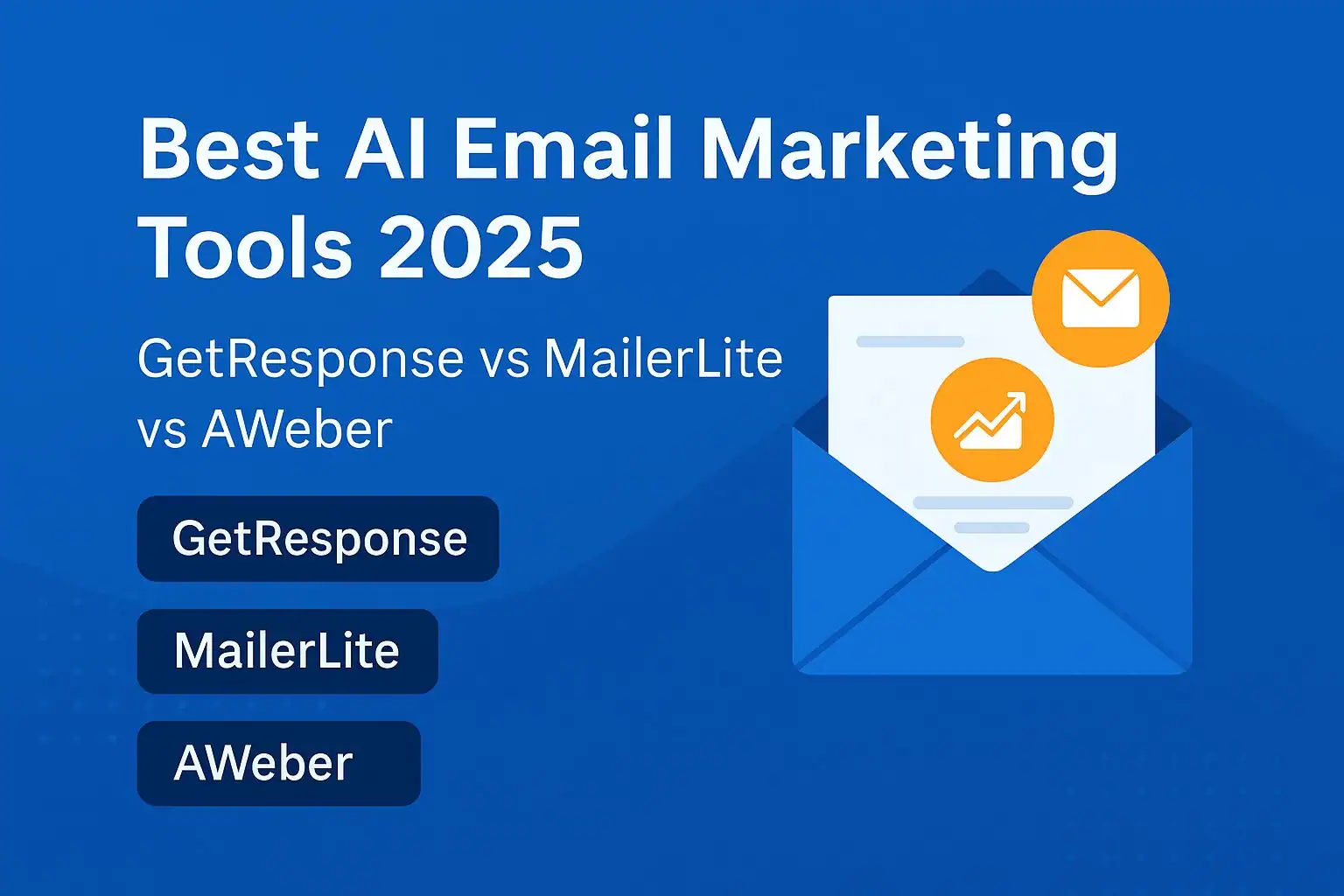Best AI Email Marketing Tools 2025: GetResponse, MailerLite, AWeber