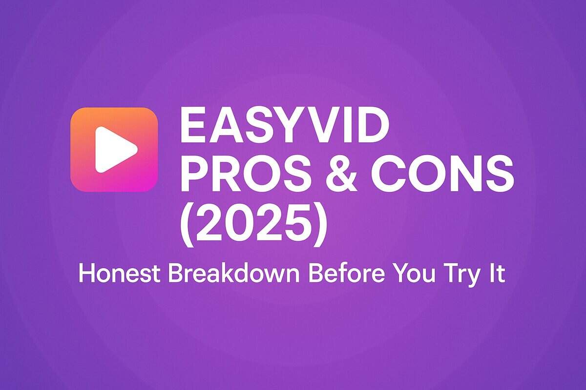 EasyVid Pros and Cons 2025 – Best AI Short-Form Video Generator