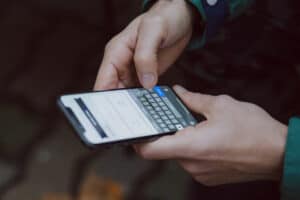 smartphone search by young person
