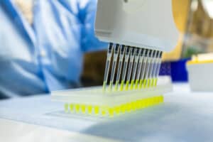 laboratory equipment and sample array for Genomind PGx testing