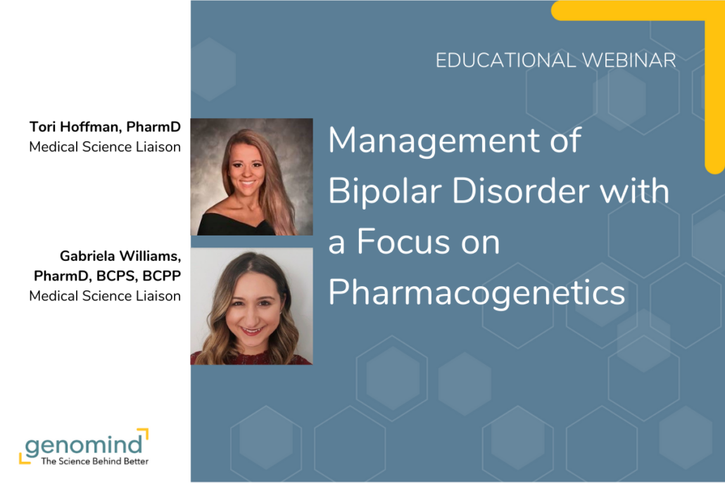 Management of Bipolar Disorder with a Focus on Pharmacogenetics Educational Webinar card