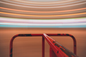 side profile of merry-go-round