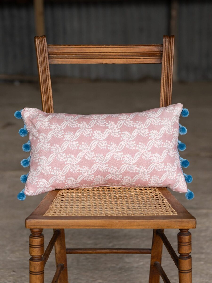 Cushion on a car designed by Charlotte Gaisford by Georgie Greene Photography for her personal branding shoot