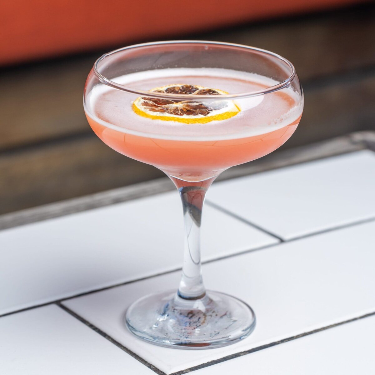 Orange cocktail photographed by Georgie Greene