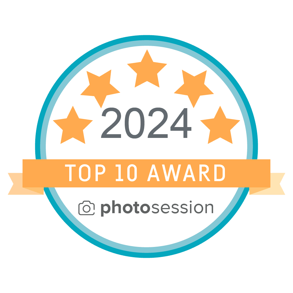 Photosession Award Badge 2024 Top 10 Award For Headshot Photographers in Sydney awarded to Georgie Greene Photography