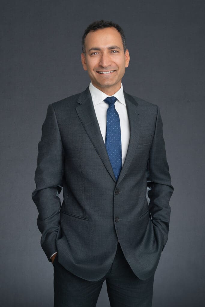 Man with a suite and tie having his headshot taken by Sydney photographer Georgie Greene
