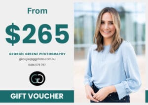 Gift Voucher for Georgie Greene Photography in Sydney Australia