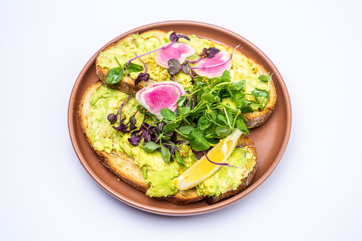 Arvo toast taken by Sydney food photographer Georgie Greene