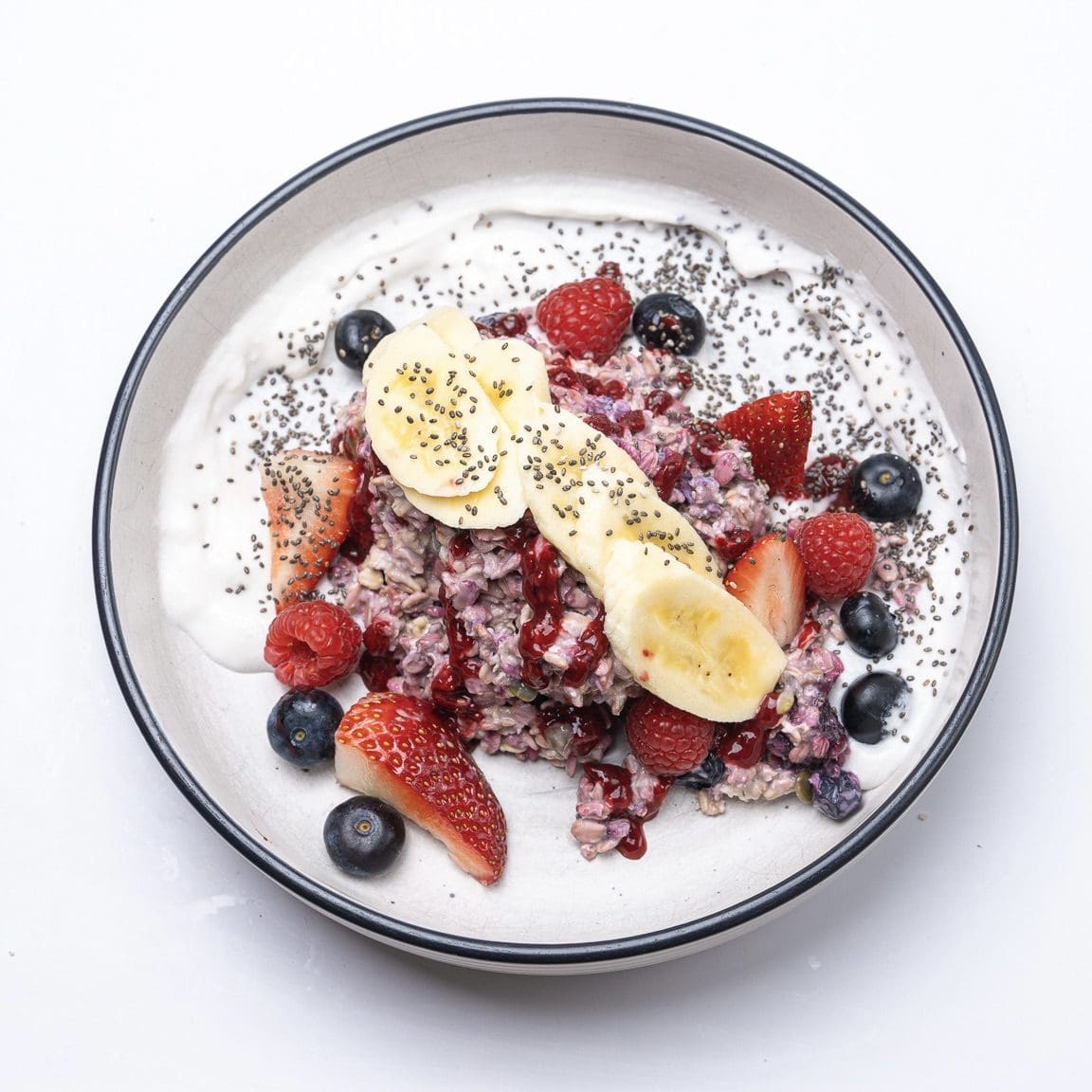 bircher muesli taken by Sydney food photographer Georgie Greene