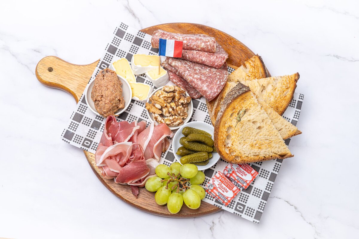 Charcuterie board taken by Sydney food photographer Georgie Greene