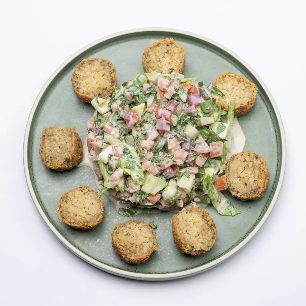 Falafel-Plate-Sydney-NSW – Professional Photographer Sydney Falafel Salad taken by Sydney food photographer Georgie Greene