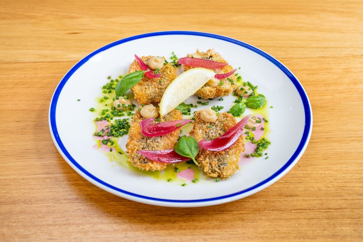 fish croquettes taken by Sydney food photographer Georgie Greene