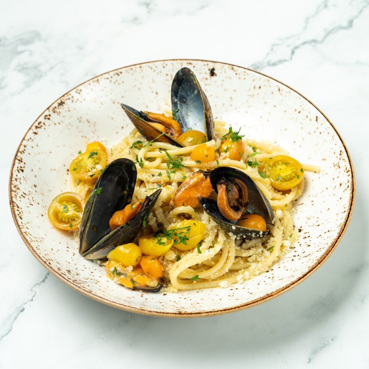 seafood pasta taken by Sydney food photographer Georgie Greene