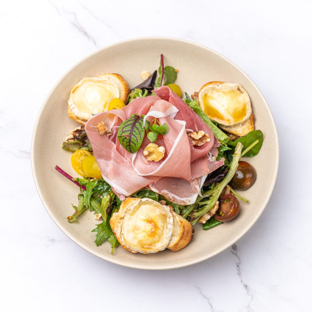 Sydney-Food-Images – Professional Photographer Sydney ham and cheese main taken by Sydney professional photographer Georgie Greene