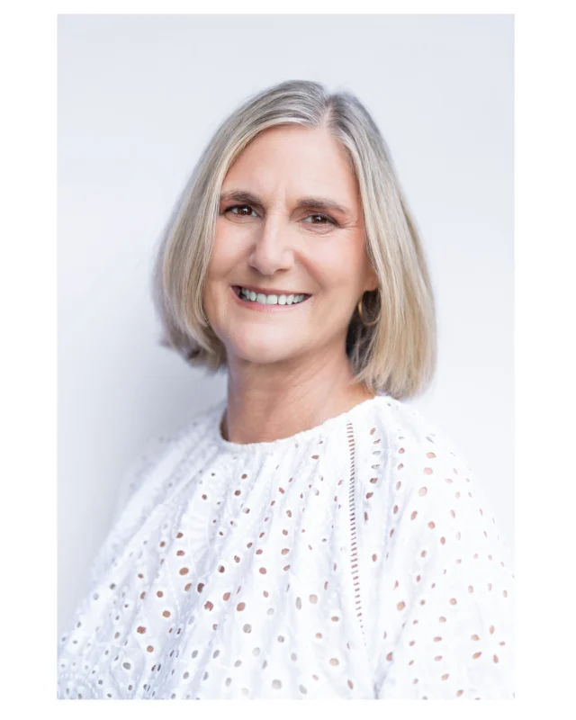 Love the white on white in this portrait. Created in natural light. I think it’s a more flattering approach for older women than using the studio set up which can be too sharp. Softness is the way to go.
