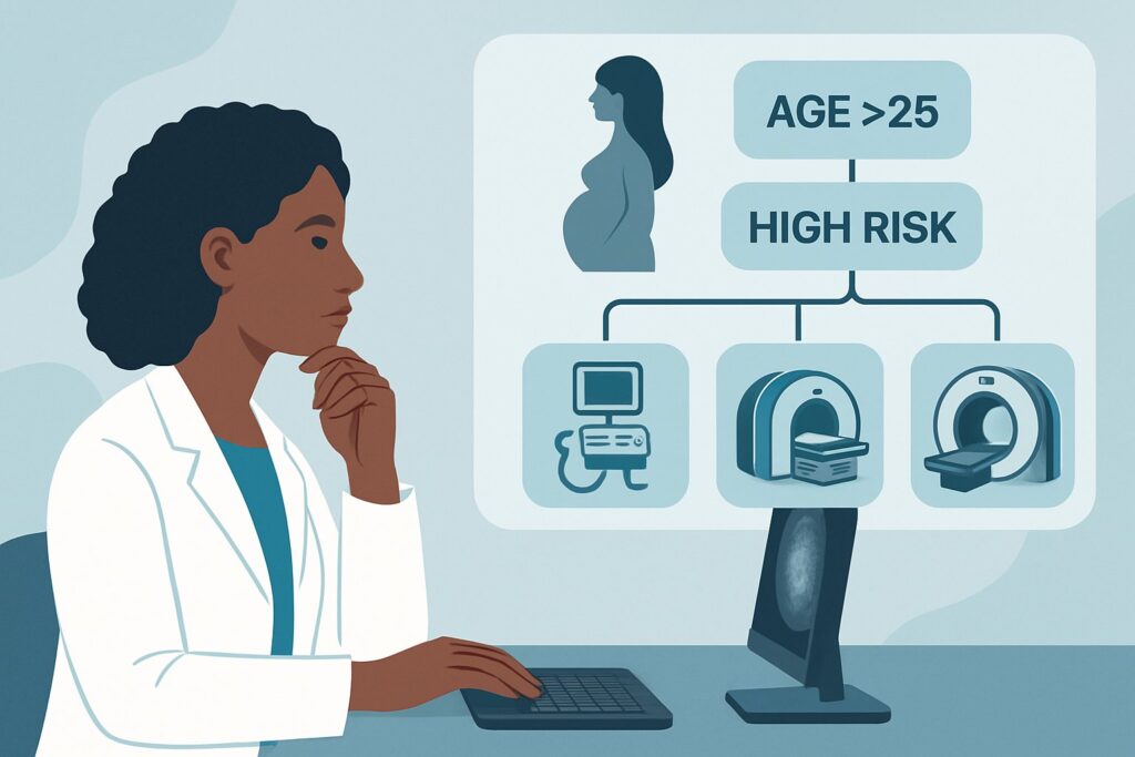 Breast Cancer Screening in Pregnancy: What Imaging Is Best for High-Risk Patients Over 25?