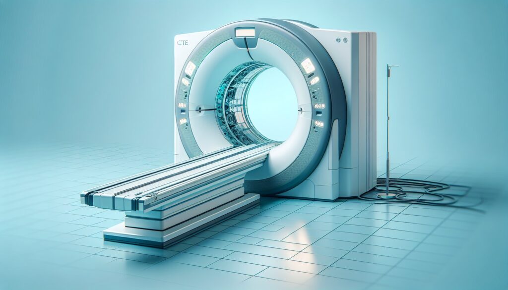 High-tech MRI scanner in a modern medical imaging facility for advanced diagnostic services.