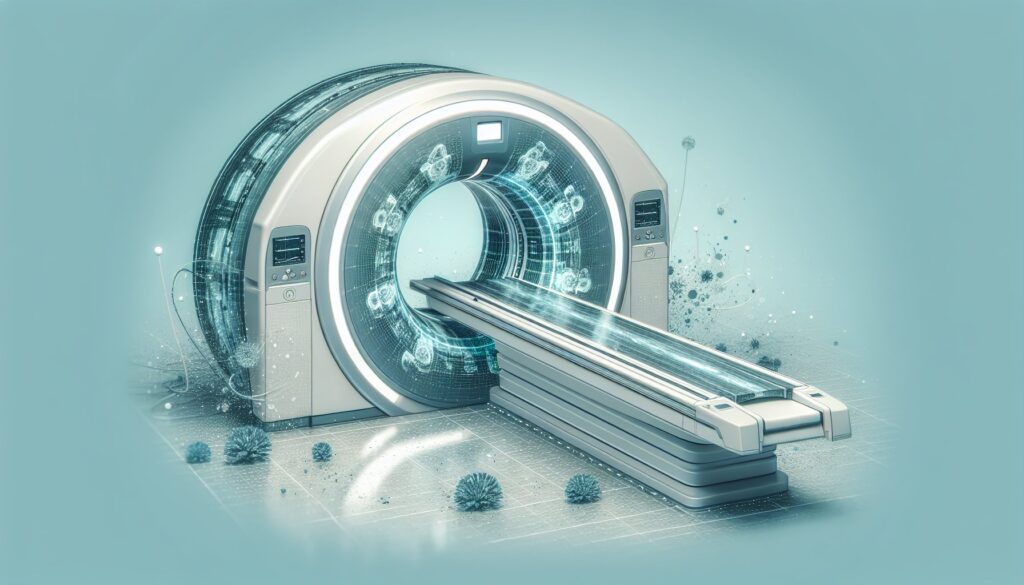 Advanced MRI machine for medical imaging and diagnostics at GigHz.