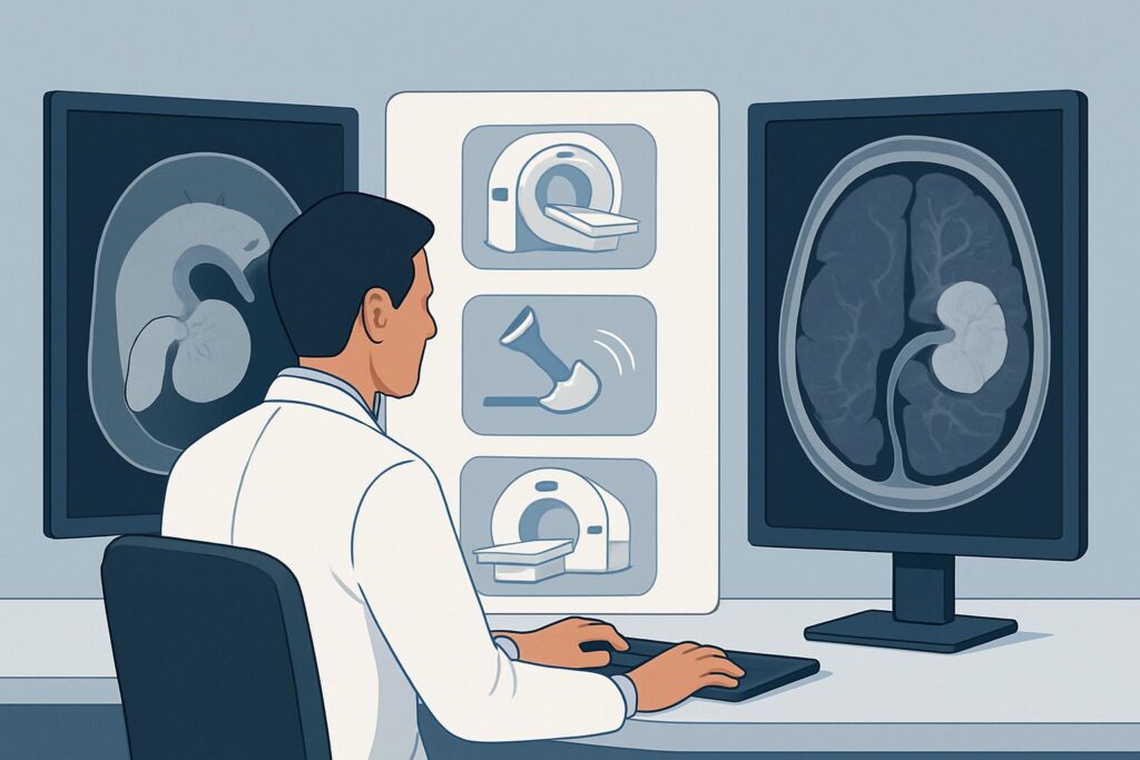 How Do You Stage Renal Cell Carcinoma with Contraindications to All IV Contrast?