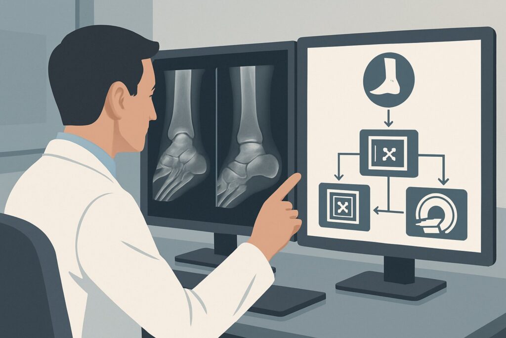 Imaging Acute Ankle Trauma When Ottawa Rules Are Inapplicable: An ACR Workflow