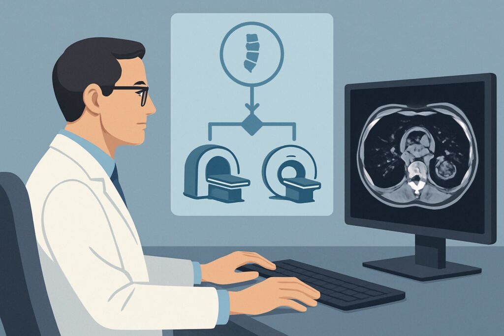 New VCF on Radiograph with Malignancy History: Should You Order MRI or CT?