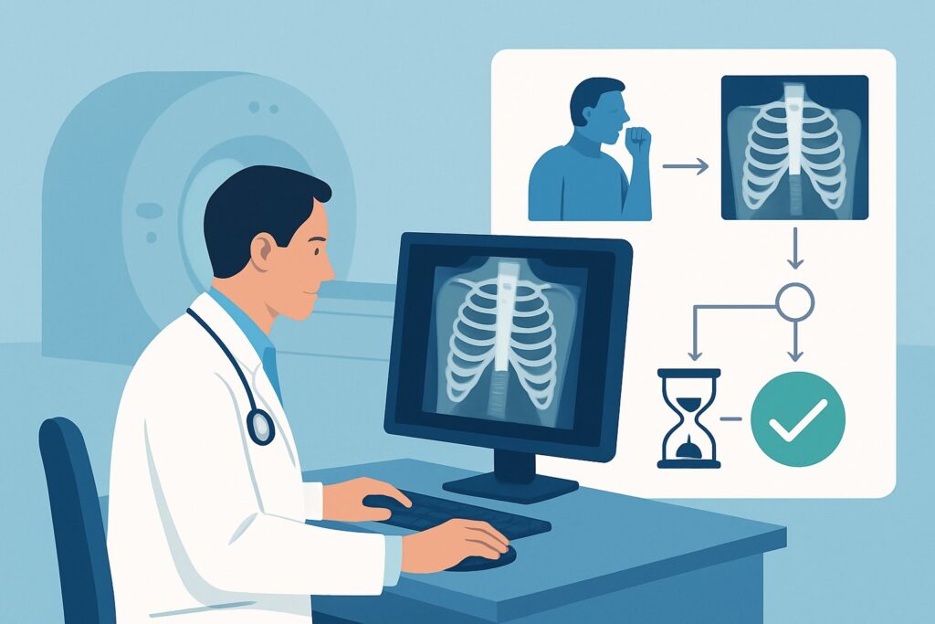 Should You Order a Chest X-Ray for a Cough with a Normal Exam?
