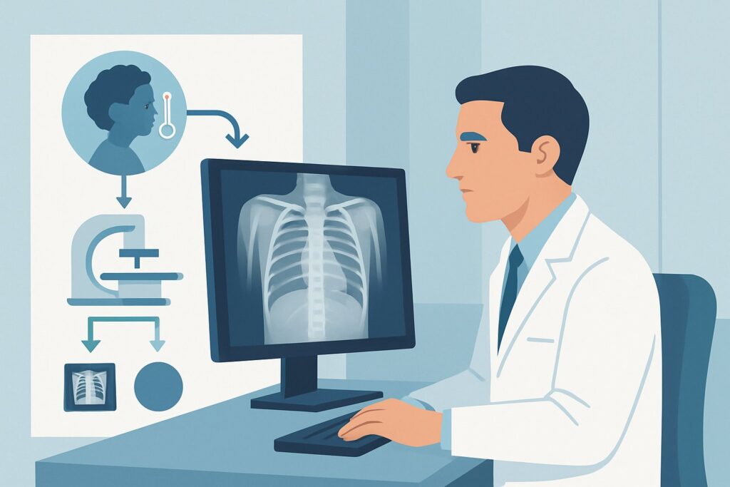 Should You Order a Chest X-ray for a Toddler with Fever Without a Source?