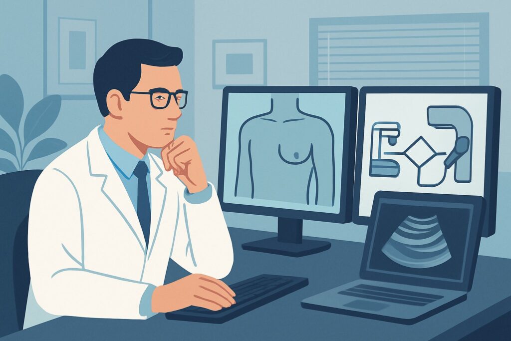 Should You Order an Ultrasound for Clinically Evident Male Gynecomastia?