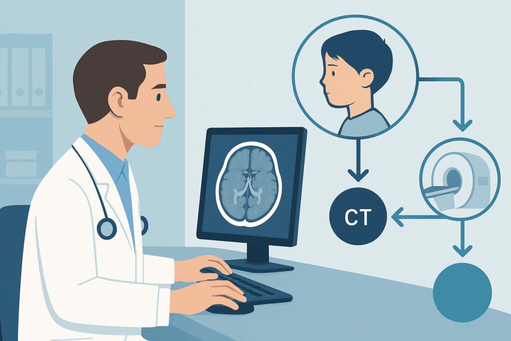Should You Order CT for a Child with Minor Head Trauma and High-Risk PECARN Criteria?