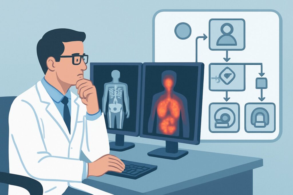 Should You Order Imaging for Initial Staging of Asymptomatic CML in Adults?