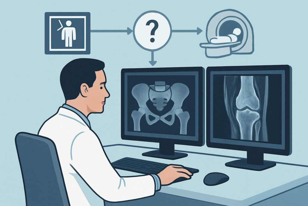 Should You Order MRI for Suspected Osteonecrosis After Inconclusive Radiographs?