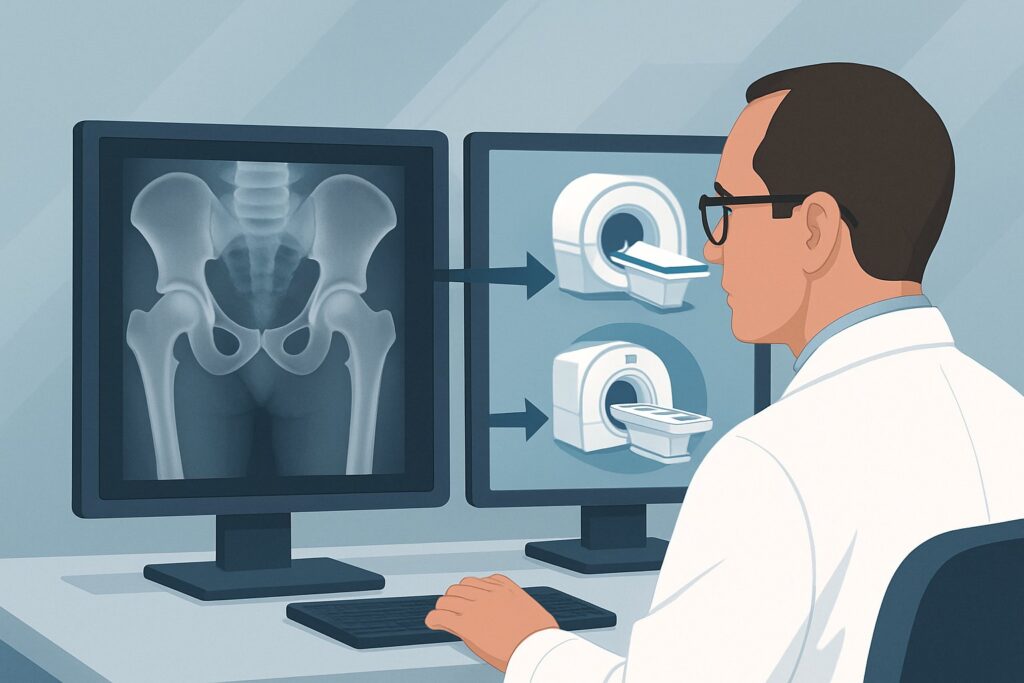Should You Order MRI or CT for Hip Pain After a Negative Radiograph?